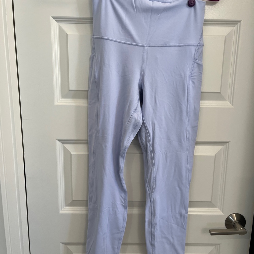 Lululemon Athletica Light Blue Align Leggings with pockets